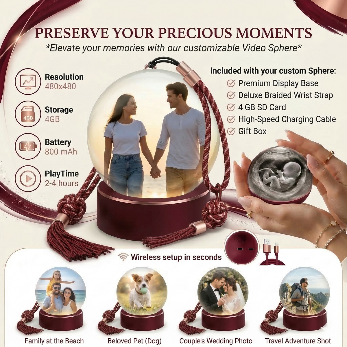 NovaHeart™ Video - Your moments, anywhere